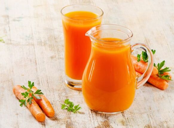 carrot juice for strength